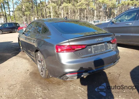 2023 Audi A5 Sportback Premium Plus 45 Tfsi S Line Quattro S Tronic z USA, uszkodzony, nr VIN WAUFACF56PA009573